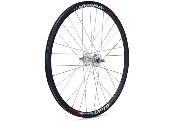 Weinmann DP18 Fixie Rear Wheel - Black Silver