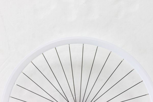 Velocity Deep V Front Wheel - White