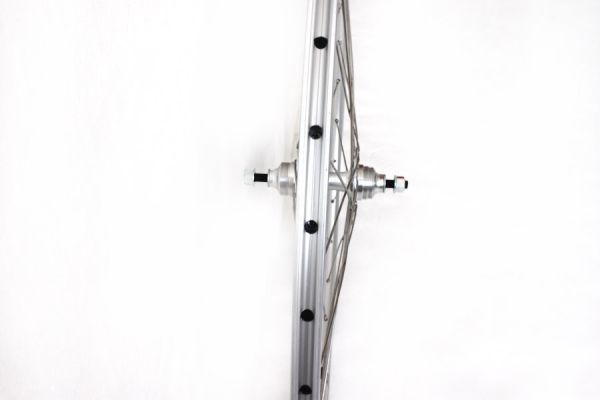 Mach1 Fixie Hinterrad - Silber