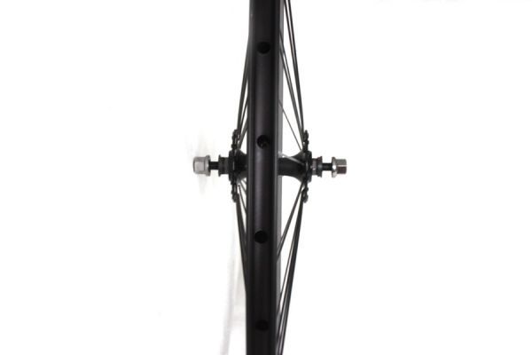 H plus Son SL42 Fixed Gear Voorwiel - Zwart