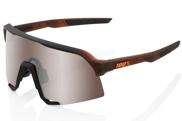 Gafas 100% S3 Marrón - Lente Espejada Plata