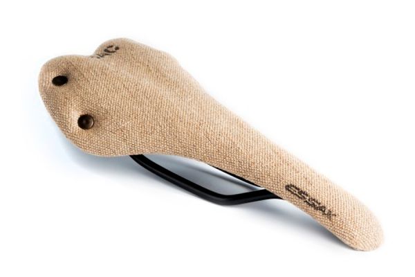 Selle Essax Sac Acier 132mm Beige