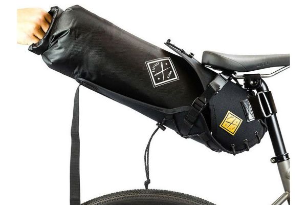 Restrap 8L Saddle Bag - Black/Black