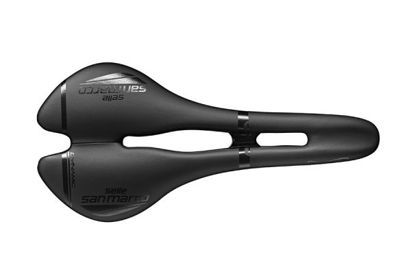 Selle San Marco Aspide Dynamic Open Narrow Zadel - Zwart