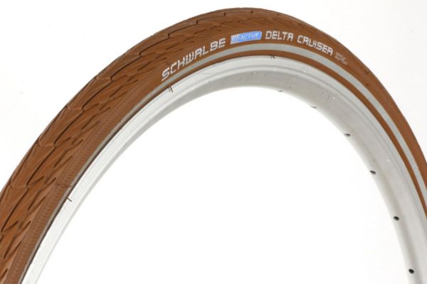 Copertoni Schwalbe Delta Cruiser K-Guard 700x35c Marrone Reflex