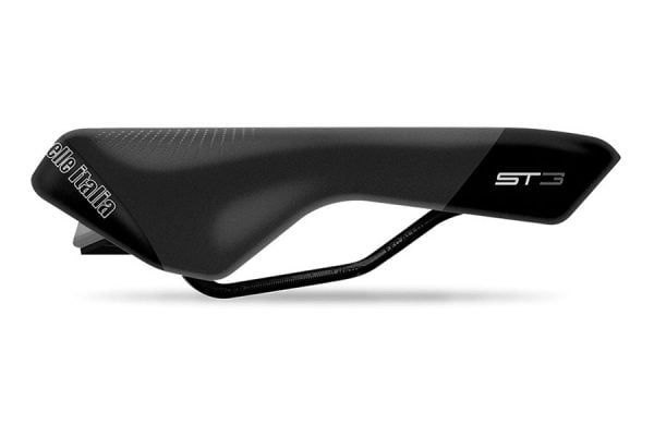 Selle Italia ST 3 Superflow S3 | Selle vélo de ville | Noir