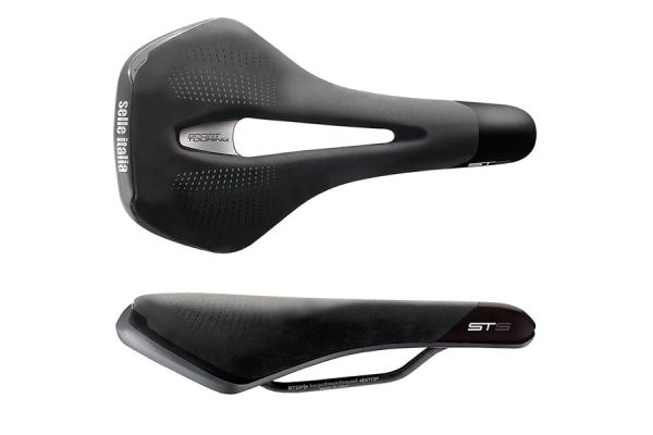 Selle Italia ST 5 Flow S2 Sadel - Sort