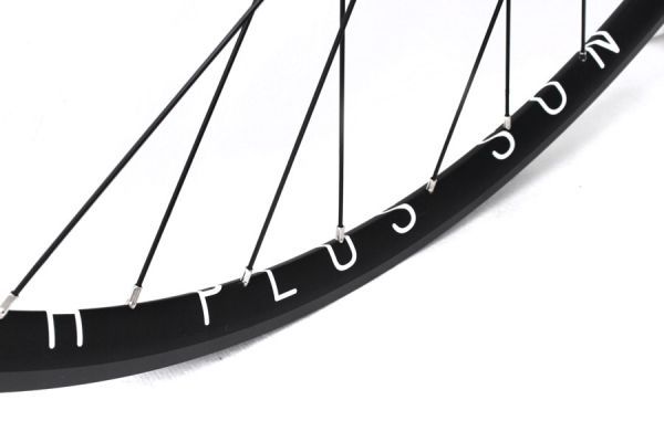 H plus Son Archetype Fixie Laufradsatz Schwarz