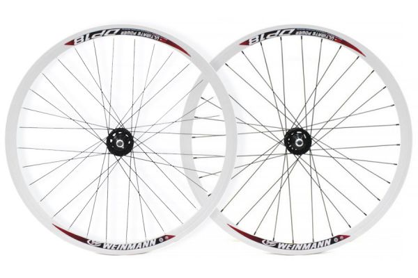 Weinmann DP18 Fixie Wheelset - White