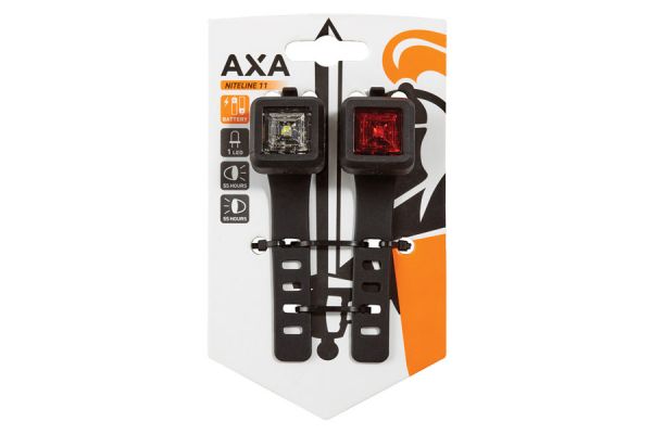 AXA Niteline 11 Light Set Battery - Black