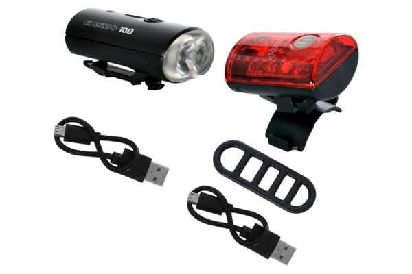 Set de luces OXC Ultratorch Mini + Negro