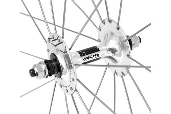 Miche Pistard WR Track Wheelset Black/Silver