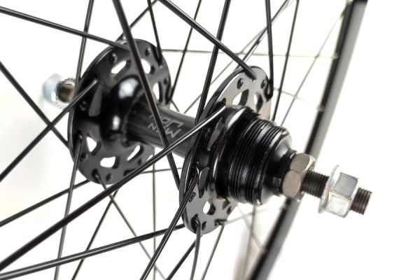 Set ruedas Fixie Origin8 Negro cnc