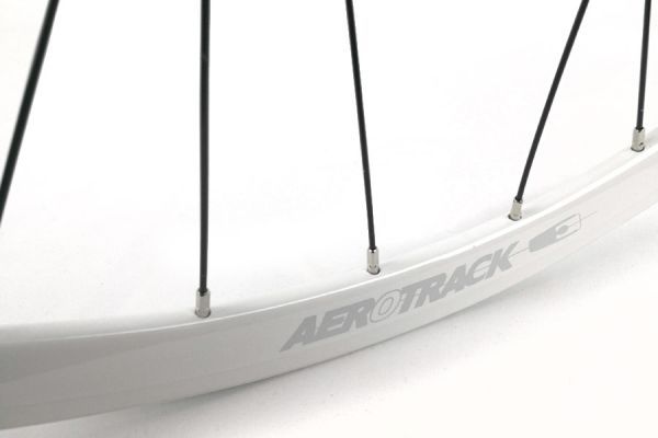 Coppia Ruote Halo Aerotrack Bianco