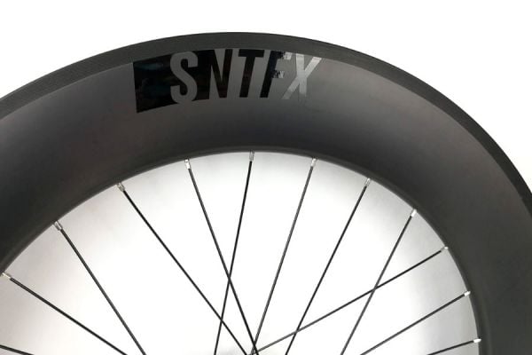 Santafixie 90mm Carbon Track Wheelset - Black