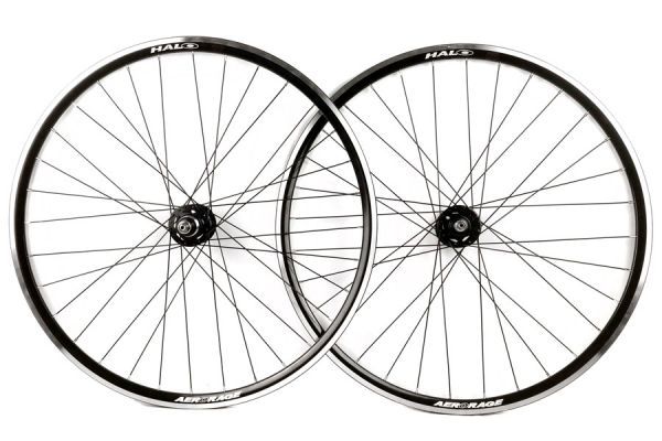 Halo Aerorage Fixie Laufradsatz - Schwarz