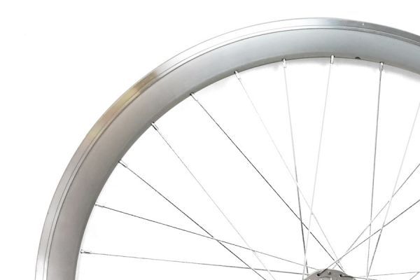 Paire de Roues Fixie M-Wave Argent CNC