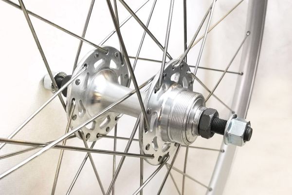 M-Wave Fixed Gear Wielset - Zilver CNC