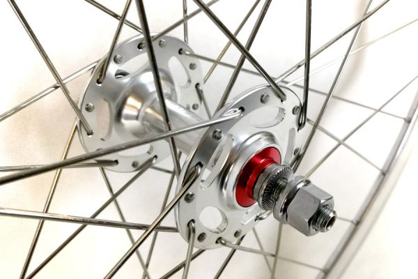 Santafixie 30mm Voorwiel - Zilver