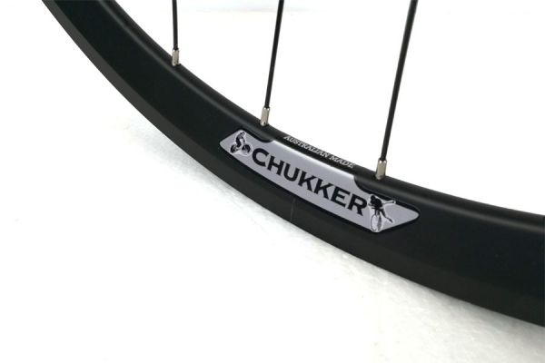 Velocity Chukker Achterwiel - Zwart