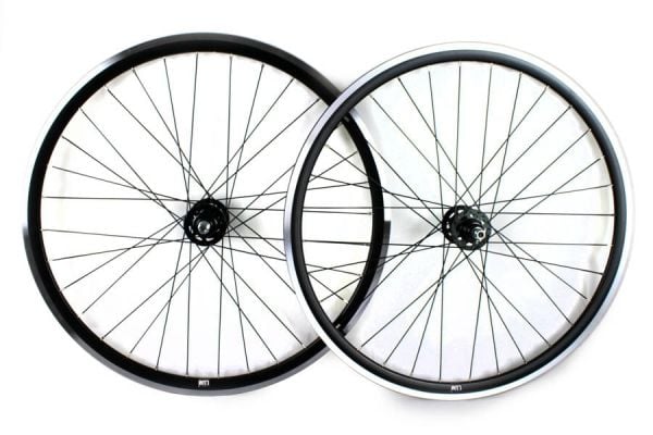 WIN18 Fixie Wheelset - Black CNC