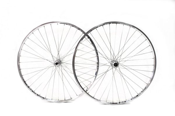 Gurpil Excel 700c Wheelset Thread-on Freewheel Quick Release - Silver