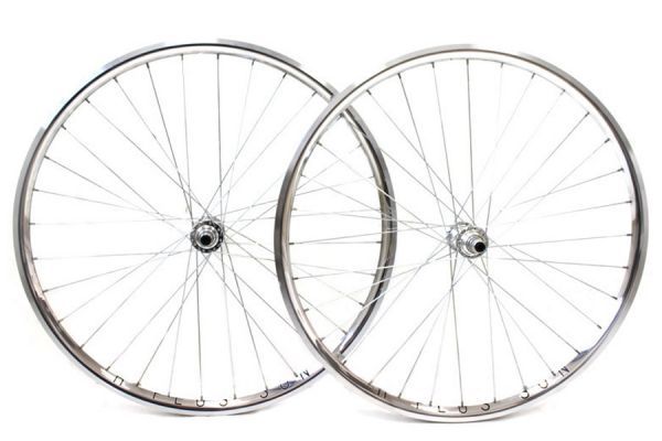 Juego Ruedas Fixie H Plus Son Archetype Plata