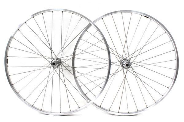 H plus Son TB 14 Fixed Gear Wielset - Zilver