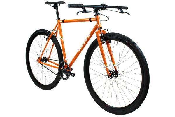 Bicicleta Fixie Santafixie Wild Tracklocross Orange