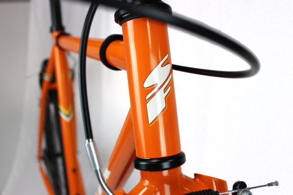 Bicicletta fixie Santafixie Wild Tracklocross Orange