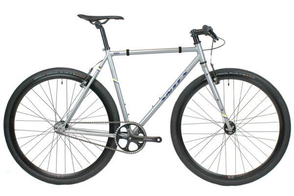 Santafixie Wild Tracklocross Fixed Cykel - Silver