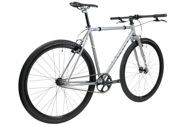 Santafixie Wild Tracklocross Fixie Fiets - Silver