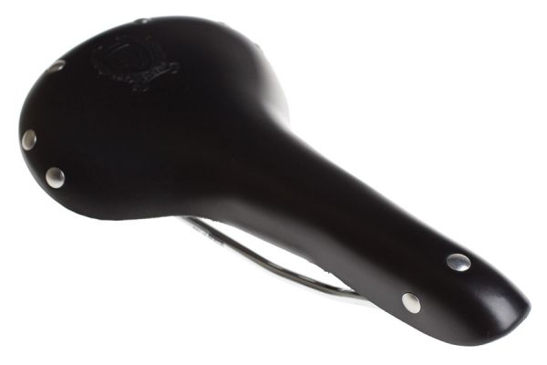 BLB Mosquito Race Leather Saddle - Black