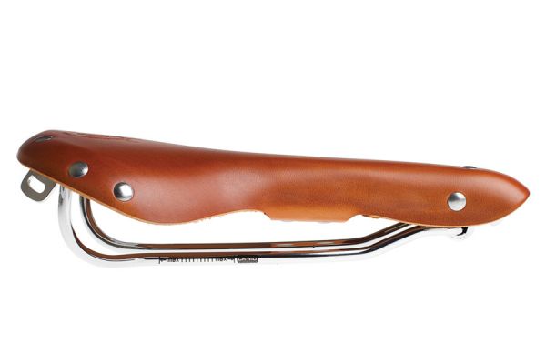 BLB Mosquito Race Leather Sadel - Honey