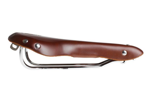 BLB Mosquito Race Leather Saddle - Brown