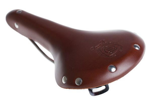 Selle BLB Mosquito Race Leather Marron