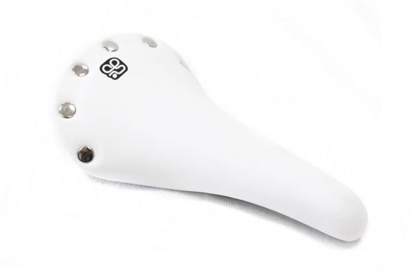 Csepel Domina Saddle - White