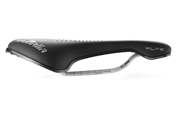 Selle Italia Max Flite Boost TI 316 Gel Superflow L3 Sadel - Sort