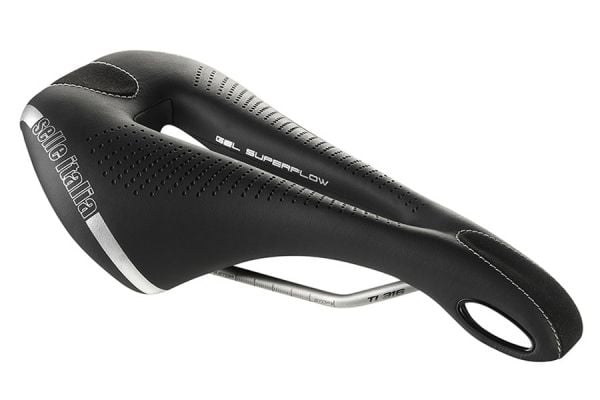 Sella Selle Italia Max Flite Gel TI 316 Superflow L3 Nero