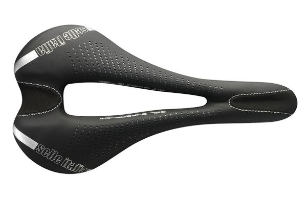 Selle Italia Max SLR TI 316 Gel Superflow L3 Sattel - Schwarz