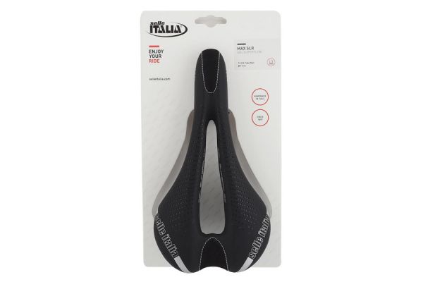 Selle Italia Max SLR TI 316 Gel Superflow L3 Sattel - Schwarz