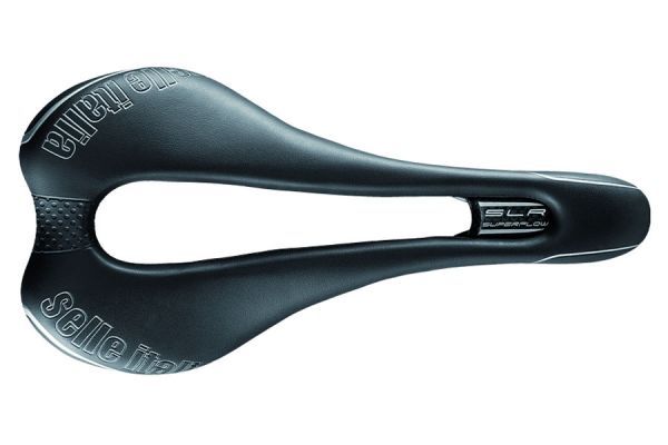 Selle Italia SLR TM Superflow S3 Sadel - Sort