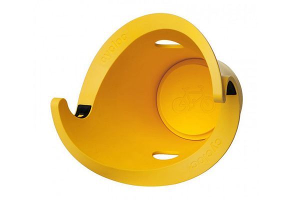 Cycloc Solo Wall Mount - Yellow