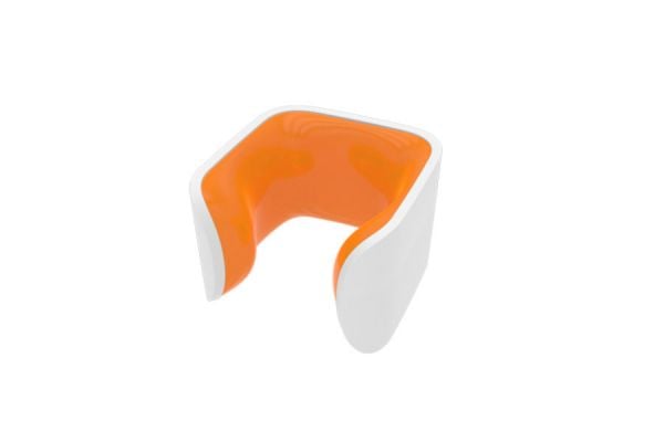 Soporte de pared Clug Hybrid Naranja