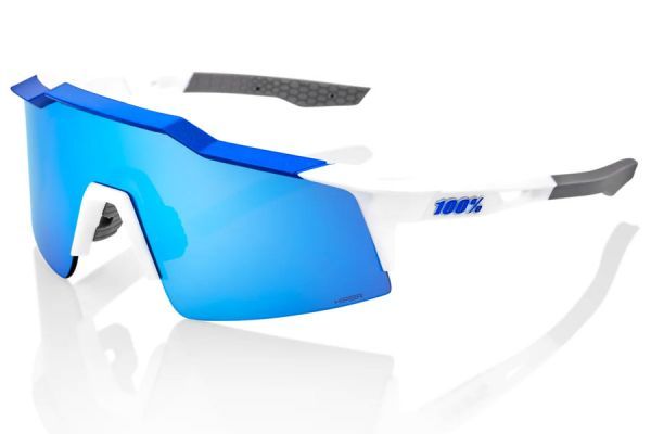 Lunettes 100% Speedcraft SL Blanc/Bleu