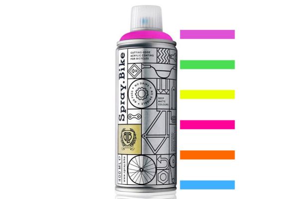 Pintura Spray.Bike Fluorescent Collection