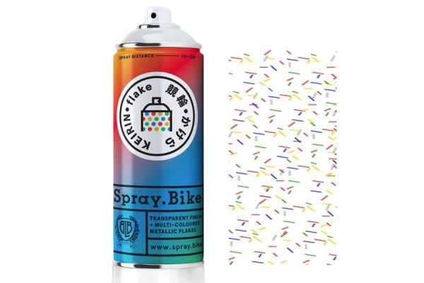 Spray.Bike Fiets Clearcoat - Keirin Flake Collection