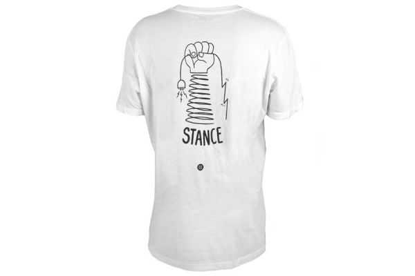 T-shirt Stance Coil Blanc