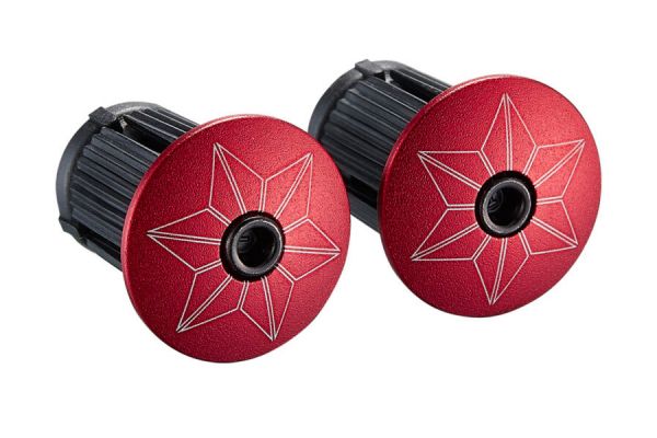 Supacaz Super Sticky Kush Handlebar Tape - Red Starfade