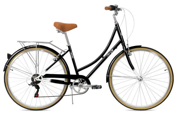 Bicicleta Paseo Mujer FabricBike Step-City 7V Black